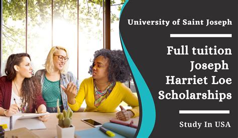 University Of Saint Full Tuition Joseph Harriet Loe Scholarships In Usa