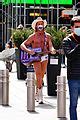 The Naked Cowboy Is Busking In A Face Mask During The Pandemic Photo