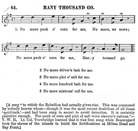 Slave Songs Of The United States Dover Books On Mu