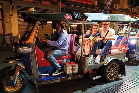 2024 Tuk Tuk Tour Bangkok By Nighttime Sightseeing