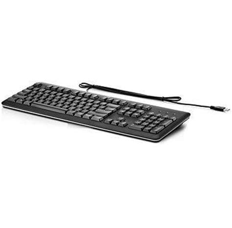 Hp Standard Basis Keyboard Usb E Tastaturen Spanisch Schwarz