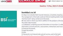 Nah Nah Nah Geng Hacker Lockbit Ancam Rilis Juta Data Pelanggan