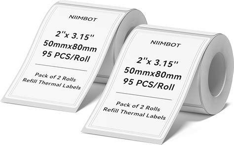 Amazon Niimbot Rolls Labels For B B B S Thermal Printer