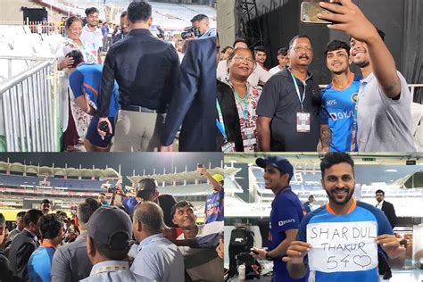 Ind Vs Sa Ishan Kishan Takes Photos With Fans Delivers A Special Fan