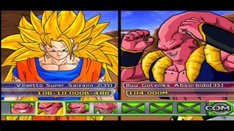 DRAGÓN BALL Z BT3 Gokhan Super Saiyajin 3 ISO Niveles de poder