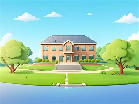 School Building Cartoon Stock Photos, Images and Backgrounds for Free ...