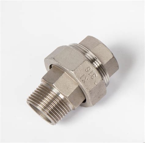 1 Union Male X Female BSP 150lb Stainless Steel 316 Product