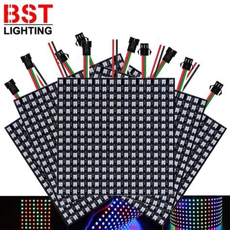 15pcs Ws2812b Rgb Led Digital Flexible Individually Addressable Panel