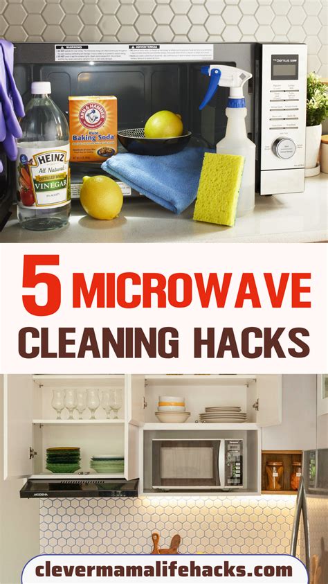 Five Microwave Cleaning Hacks To Keep Your Kitchen Clean