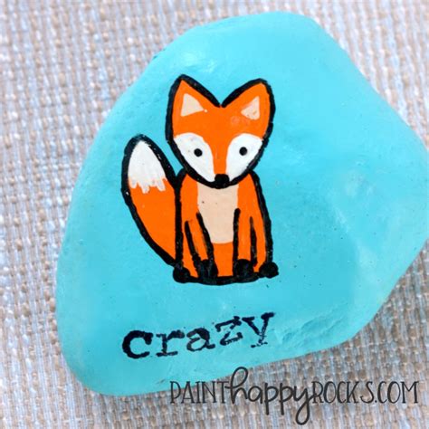 Rock Painting Ideas Crazy Like A Fox Paint Happy Rocks