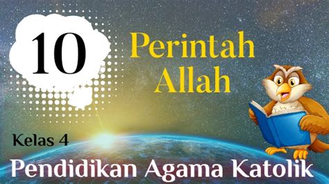 Sepuluh Perintah Allah Youtube