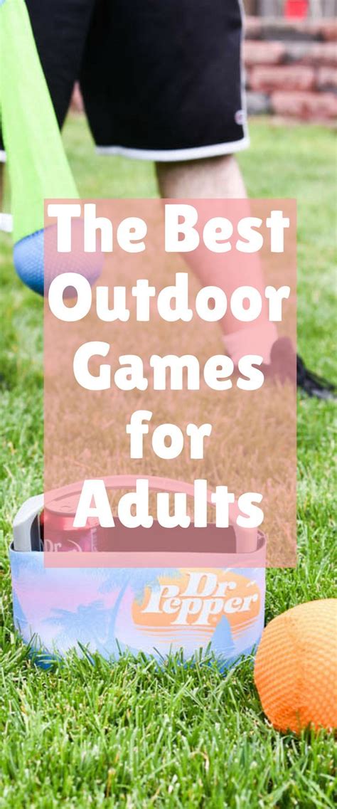 28 Outdoor Games For Adults Fun Outdoor Games Outdoor Party Games