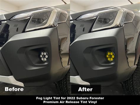 Crux Motorsports Fog Light Tint For 2022 Subaru Outback Forester