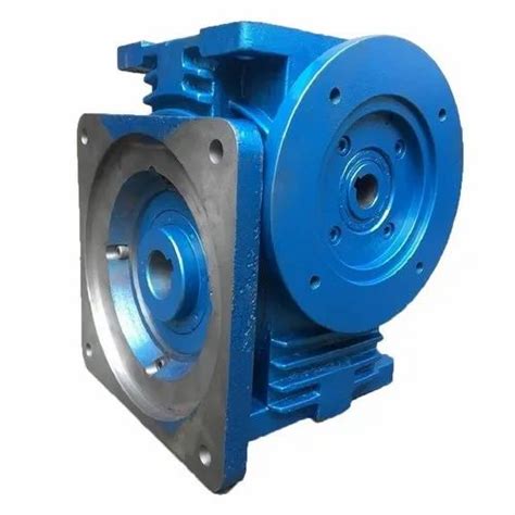 Hp Cast Iron Hollow Shaft Worm Gear Box For Industrial At Rs In