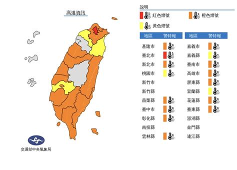 快新聞／全台烤番薯「16縣市高溫警戒」 氣象局曝這天開始降溫 民視運動網