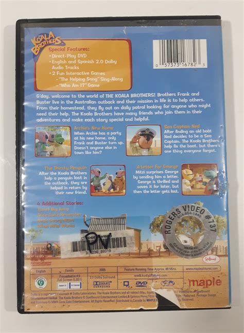 The Koala Brothers Meet The Koala Brothers! DVD Movie Film Disc - USED ...