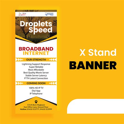 X Stand Banner On Behance