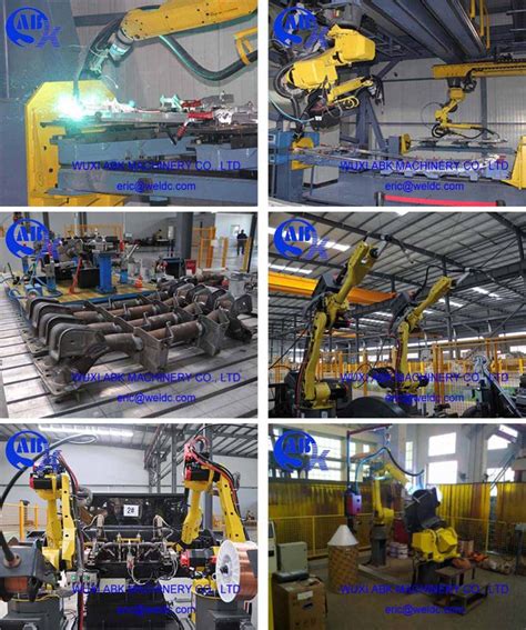 Automatic Welding Robot WUXI ABK Machinery CO LTD ตวหมนการเชอม