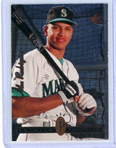 1994 Upper Deck SP Premier Prospects 15 ALEX RODRIGUEZ Rookie Card