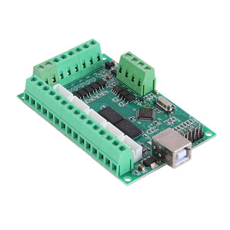 CNC USB MACH3 100Khz Breakout Board 5 Axis Interface Driver Motion