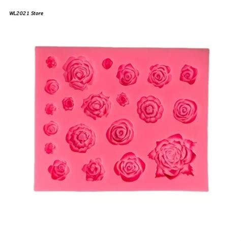 Puntilla De Silicona Rosas G72 040H5 Hl Rapi Mayorista