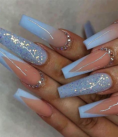 Winter Nails Acrylic Acrylic Nails Coffin Pink Long Square Acrylic