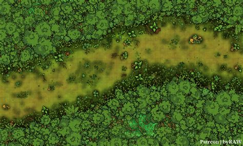 Swamp Road Battlemap Battlemaps