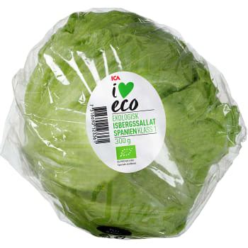 Isberg Ekologisk 300g Klass 1 ICA I love eco Handla mat online från