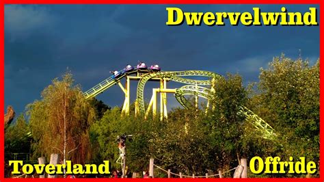 Toverland Dwervelwind Mackrides Spinning Rollercoaster YouTube