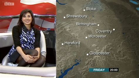 Uk Regional News Caps Shefali Oza Bbc Midlands Today Weather