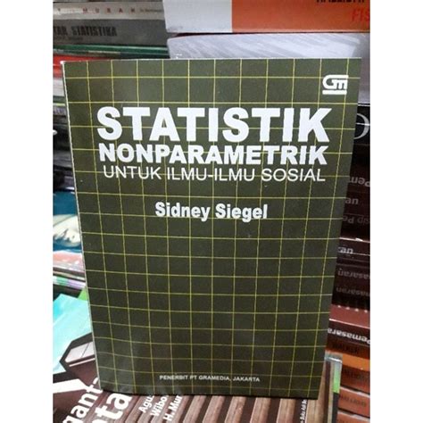 Jual Statistik Nonparametrik Sidney Indonesia Shopee Indonesia