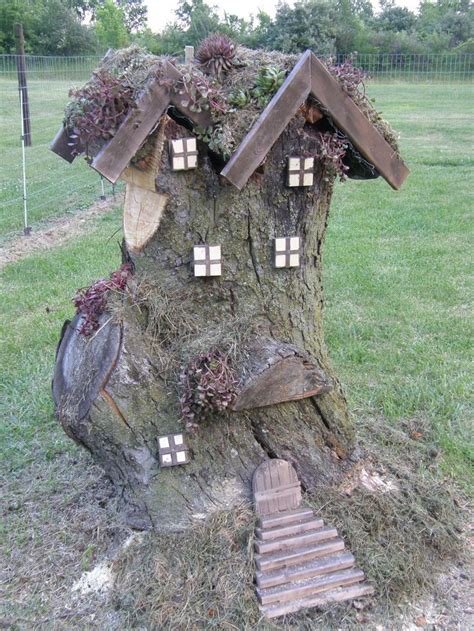 Pin By Amanda Ausman On Fairy Houses Fairy Tree Houses Gnome Garden