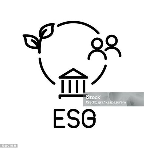 Esg Environmental Social Governance Icon Stock Illustration Download Image Now Environmental