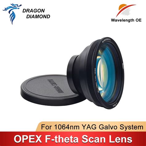 OPEX F Theta Field Scan Lens Fiber Laser Lens 70x70 300x300 F100 477mm