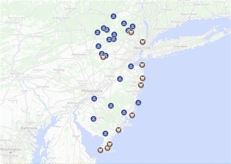 New Jersey State Parks And Forests Map Local Parks Great For Families