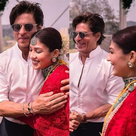 Shah Rukh Khan hugging Nayantara on her wedding day is sending a ...