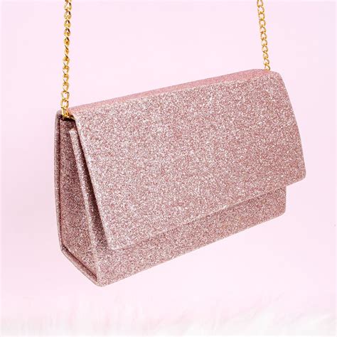 Bolsa Feminina Clutch Festa Glitter Al A De Correntes Compre Agora