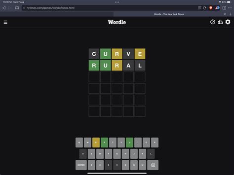 Nytimes Wordle game play issue - Mobile Support - Brave Community