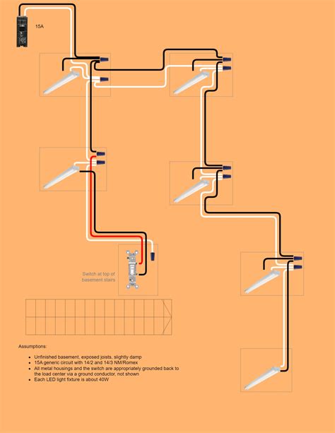 Electrical Installing A New Lighting Circuit With The Switch In A Weird Place Is It Correct