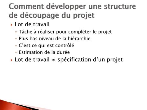 Ppt Chapitre Gestion Du Contenu Du Projet Powerpoint Presentation