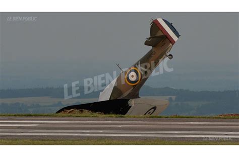 Darois Spectaculaire accident d avion à l aérodrome de Darois