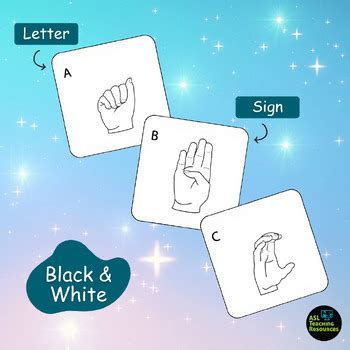 FREE Alphabet Flashcards Learn Sign Language ABC Recognition | TPT