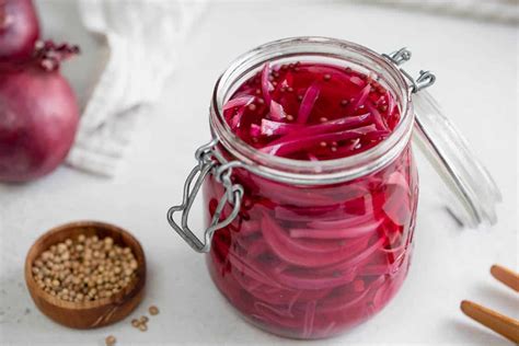 Pickles D Oignon Rouge Au Thermomix Yummix