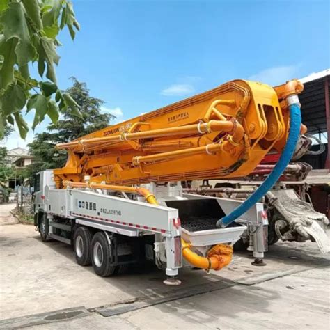 Construction Equipment Sanys 47m Refurbished Used Concrete Pump Truck