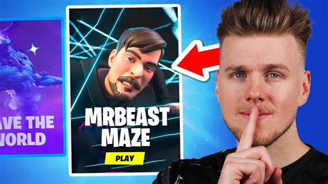 MrBeast Has A Secret Fortnite Gamemode YouTube