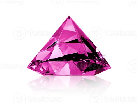 Dazzling Diamond Pink Gemstones Transparent Background Png