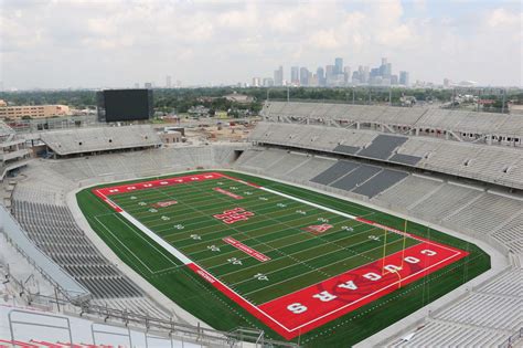 Uh Unveils Tdecu Stadium Houston Chronicle