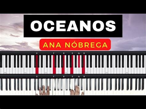 Oceanos Ana Nóbrega Aula de Teclado YouTube