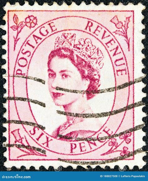 United Kingdom Circa 1952 A Stamp Printed In United Kingdom Shows A