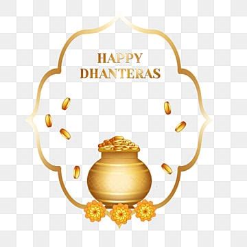 Dhanteras Festival Png Transparent Hand Drawn Traditional Happy